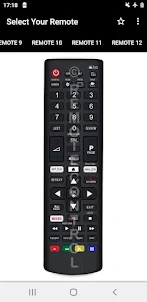 Proscan TV Remote