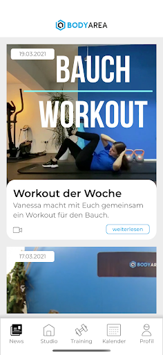 BODYAREA Screen 3