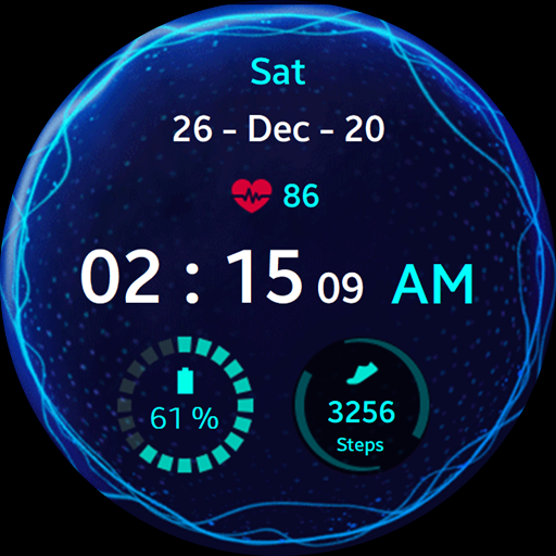 Music Pulse Watch Face screenshot 14