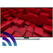 Red Background for Chromecast TV