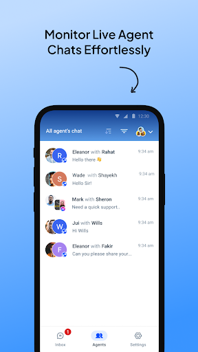 REVE Chat- Live Chat Software Screen 2