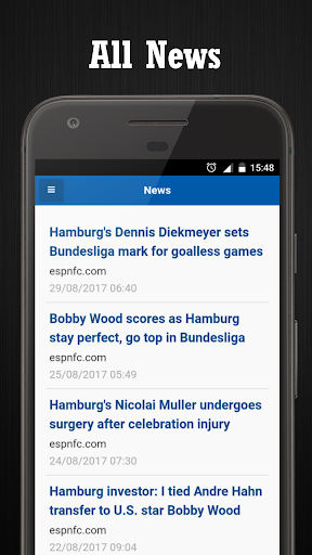Android application Hamburg Total News screenshort