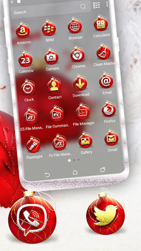 Decoration Ball Launcher Theme Screen 2
