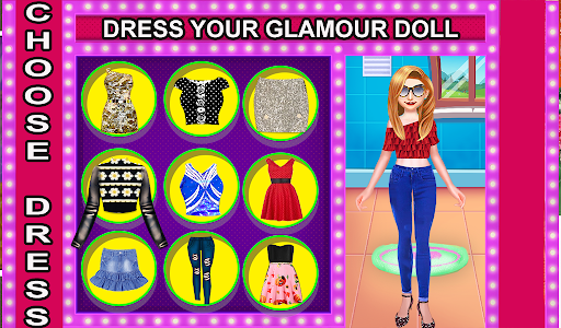 Trendy Fashion Model Makeover Screenshot