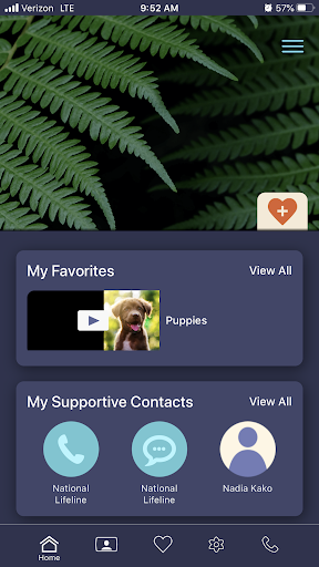 Android application Jaspr at Home screenshort