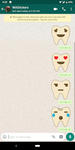 Teeth Sticker for WhatsApp Screen 2