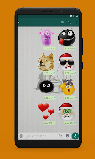 Android application STIKRZ - Unique Emoticons Stic screenshort