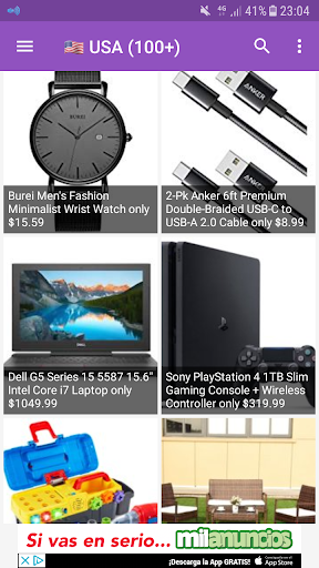 Android application Deals! - Offers, daily deals screenshort