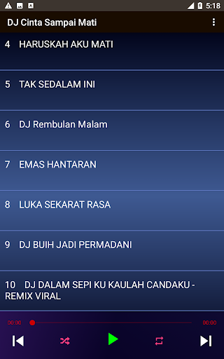 DJ Cinta Sampai Mati Viral