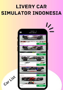 Livery Car Simulator Indonesia