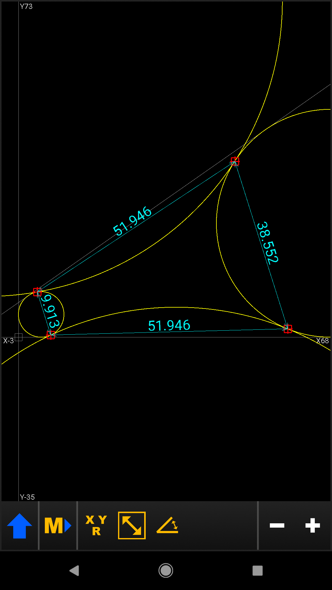 Android application GEO CALC [ Phone / Tablet ] screenshort