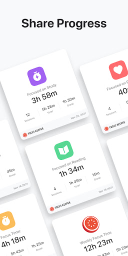 Screenshot of Pomodoro Timer - Focus Keeper