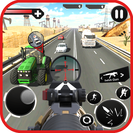 Traffic Sniper Shoot - FPS Gun  Icon