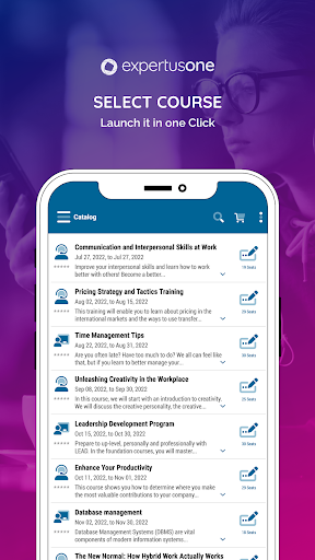 Android application ExpertusONE screenshort