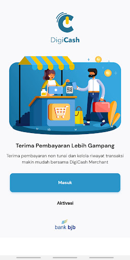 bjb DigiCash Merchant Screen 3