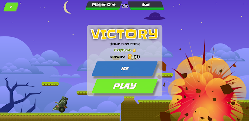 Android application Cannon Clash screenshort