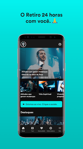 Android application O Retiro screenshort