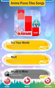🎹 Anime Piano Tiles For Pc/ Computer Windows [10/ 8/ 7] And Mac 1