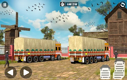 camion de fret indien