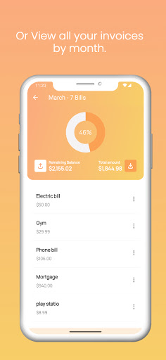 Household Bills Screen 2