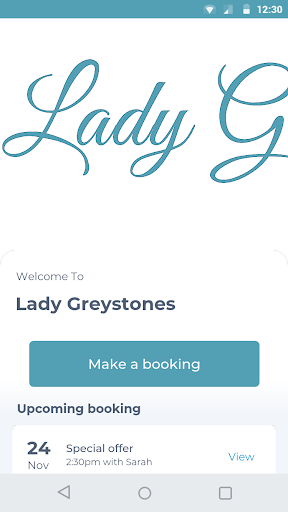Android application Lady Greystones screenshort