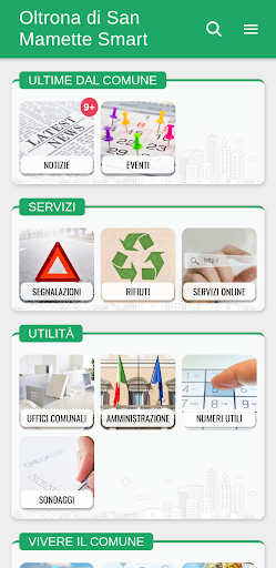 Android application Oltrona di San Mamette Smart screenshort