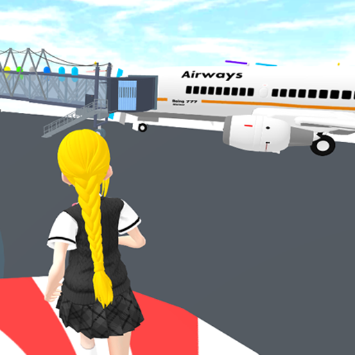 Props airport & airplane obby logo