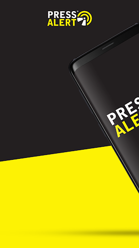 Android application Pressalert screenshort