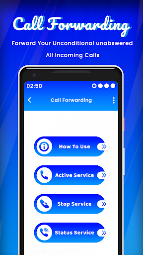 Call Divert - Forwarding Screen 2