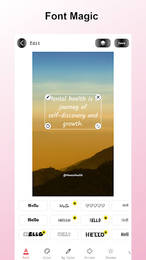Quote Writer: Daily quotes Screen 2