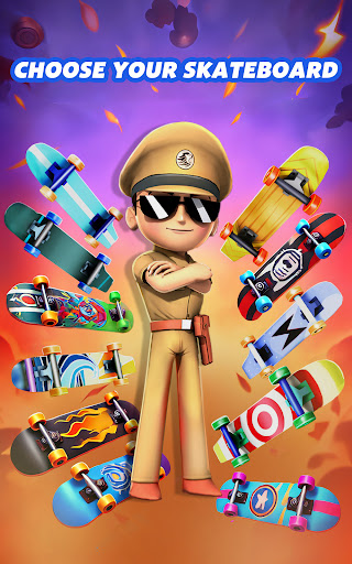 Little Singham Super Skater - Action - games