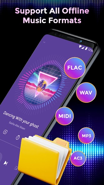 Offline Music Mp3 Player- Muso 1.1.64 APK + Мод (Unlimited money) за Android