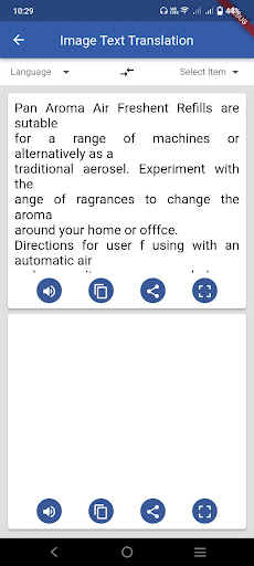 Snap Translate Screen 2