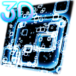 Cover Image of डाउनलोड Squares Parallax 3D Live Wallpaper 1.0.7 APK