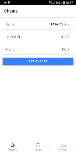 LMA Manager Hub Screen 3