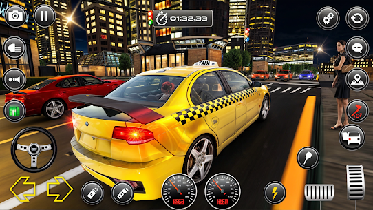 Crazy Car Taxi Simulator 4
