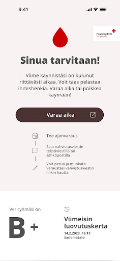 Veripalvelu Screen 2