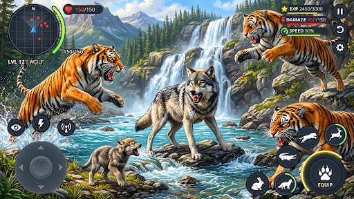 Tiger Life Simulator Jungle 3D screenshot