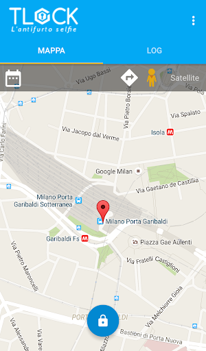 Android application Tlock - l'antifurto selfie screenshort