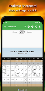 Captura 6 Kodiak Golf | Scorecard + GPS android