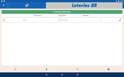 Loterias BR Screenshot