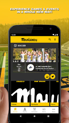 App State Athletics App Screenshot 1 - AppWisp.com