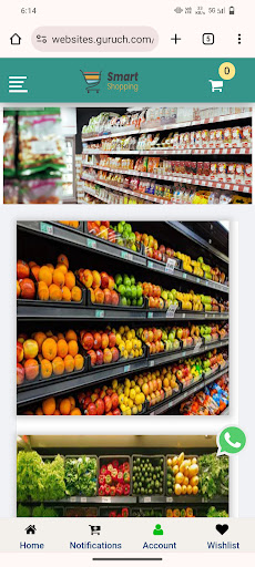 Smart Shopping Screen 2