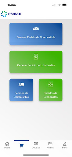 Portal Clientes Esmax Screen 2