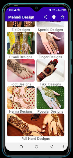 offline mehndi designs