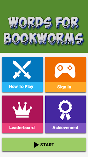 Android application Find Words screenshort