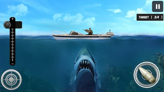 Wild Shark Hunting Attack 3D