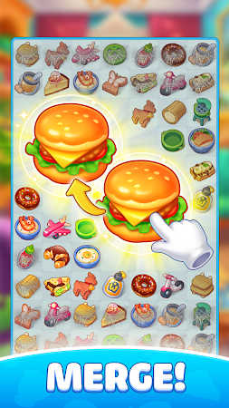 Game screenshot Diner Story: Merge Cook Decor hack
