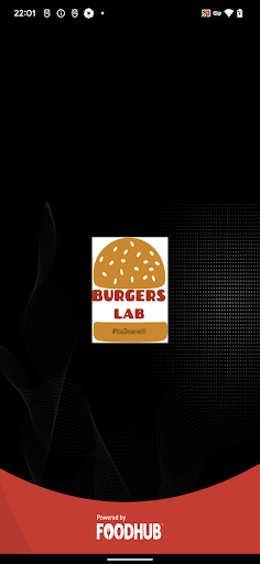 Android application burgers lab screenshort