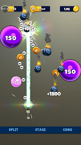 Laser Split: Ball Blaster Game  screenshots 1